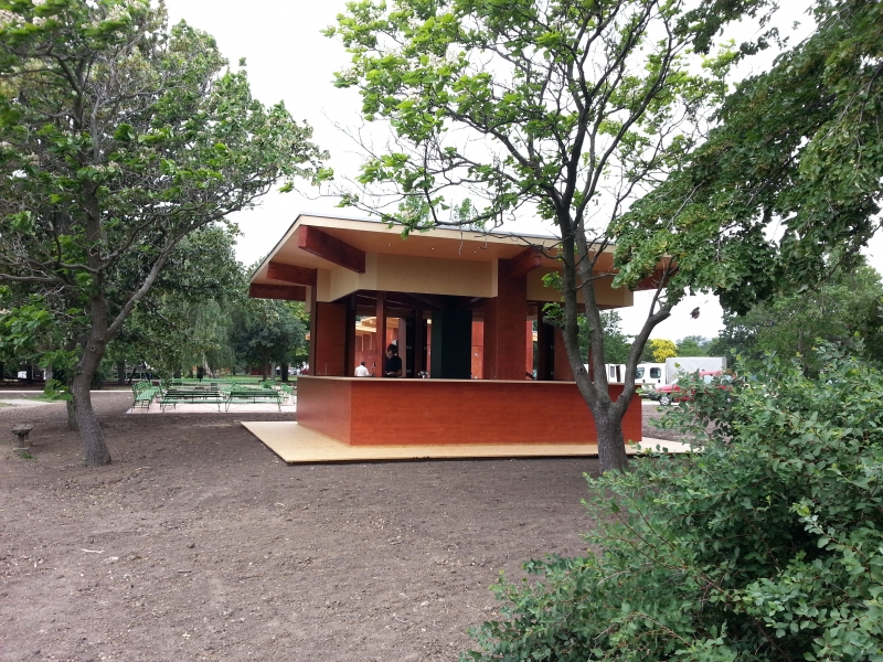 Fa pavilonok